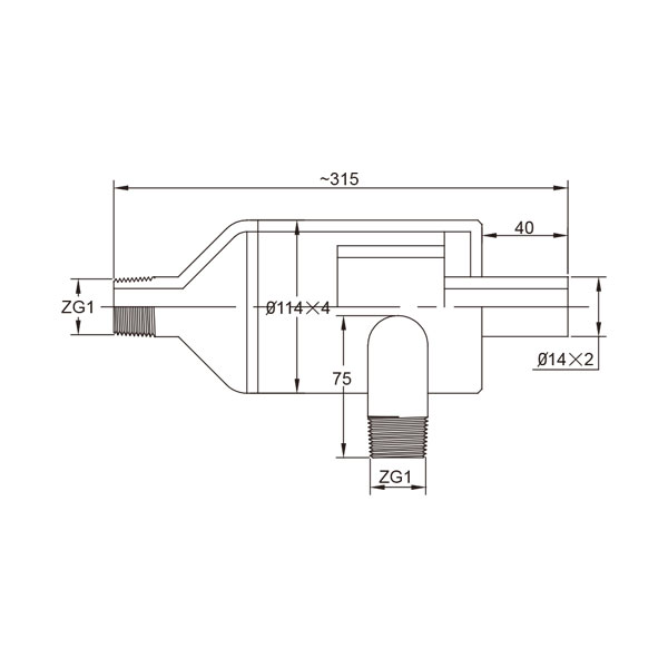 XYP-FG14型旋風除塵器